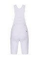 RIVANELLE Kolesarske kratke hlače z naramnicami - NOVEL PRO - bela