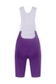 RIVANELLE Kolesarske kratke hlače z naramnicami - NOVEL PRO - vijolična