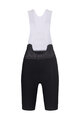 RIVANELLE Kolesarske kratke hlače z naramnicami - NOVEL PRO - črna