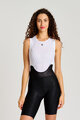 RIVANELLE Kolesarske kratke hlače z naramnicami - NOVEL PRO - črna