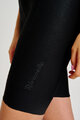 RIVANELLE Kolesarske kratke hlače z naramnicami - NOVEL PRO - črna
