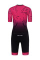 RIVANELLE Kolesarski kombinezon - TEMPO - rožnata/črna