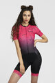 RIVANELLE Kolesarski kombinezon - TEMPO - rožnata/črna