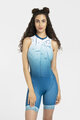 RIVANELLE Kolesarski kombinezon - SNIPP - bela/turkizna