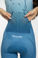 RIVANELLE Kolesarski kombinezon - SNIPP - bela/turkizna