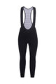 RIVANELLE Kolesarske dolge hlače z naramnicami - ELITE WINTER - črna