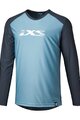 IXS Kolesarski dres z dolgimi rokavi poletni - TRIGGER LITE 1.0 - modra