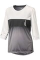IXS jersey s 3/4 rokavi - CARVE 1.0 W - bela/siva