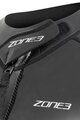 ZONE3 Kolesarski kombinezon - VERSA - črna/oranžna
