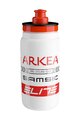 ELITE Kolesarska steklenica za vodo - FLY 550 ARKEA SAMSIC - bela