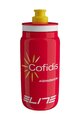 ELITE Kolesarska steklenica za vodo - FLY COFIDIS - rdeča