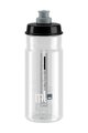 ELITE Kolesarska steklenica za vodo - JET 550 - prosojna/siva