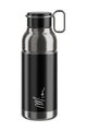ELITE Kolesarska steklenica za vodo - MIA 650 - črna/srebrna