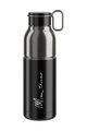 ELITE Kolesarska steklenica za vodo - MIA THERMO 550 - črna/srebrna