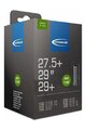 SCHWALBE zračnica - AV19F 29x2.10/3.00 40 mm - črna