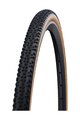 SCHWALBE plašč - X-ONE ALLROUND 700x33C RACEGUARD 67EPI - črna/rjava