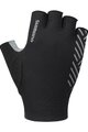 SHIMANO Kolesarske rokavice s kratkimi prsti - SHIMANO ADVANCED - črna