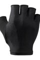SHIMANO Kolesarske rokavice s kratkimi prsti - ESCAPE - črna