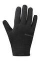SHIMANO Kolesarske  rokavice z dolgimi prsti - LIGHT THERMAL - črna