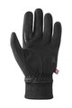 SHIMANO Kolesarske  rokavice z dolgimi prsti - WINDSTOPPER PRIMALOFT - črna