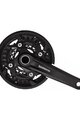 SHIMANO gonilke in verižniki - SLX MT500 40-30-22 3x10 - črna
