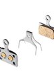 SHIMANO zavorne ploščice - BRAKE PADS K04TI - srebrna