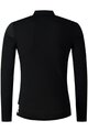 SHIMANO Kolesarska  majica z dolgimi rokavi - BEAUFORT LONG  - črna