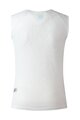 SHIMANO Kolesarska  majica brez rokavov - VERTEX MESH SL - bela