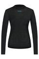 SHIMANO Kolesarska  majica z dolgimi rokavi - VERTEX PRIMA LONG - črna