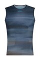 SHIMANO Kolesarska  majica brez rokavov - VERTEX PRIMA SL PRINTED - modra