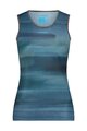 SHIMANO Kolesarska  majica brez rokavov - VERTEX SL - modra
