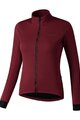 SHIMANO Kolesarska  podaljšana jakna - ELEMENT - bordo