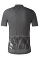 SHIMANO Kolesarski dres s kratkimi rokavi - AEROLITE - siva