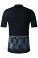 SHIMANO Kolesarski dres s kratkimi rokavi - AEROLITE - modra