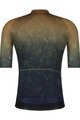 SHIMANO Kolesarski dres s kratkimi rokavi - EVOLVE - bež/modra