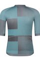 SHIMANO Kolesarski dres s kratkimi rokavi - VELOCE - svetlo modra