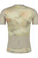 SHIMANO Kolesarski dres s kratkimi rokavi - LOGO 2 - bež