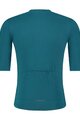 SHIMANO Kolesarski dres s kratkimi rokavi - ELEMENTO - turkizna