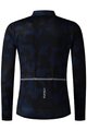 SHIMANO Kolesarski dres z dolgimi rokavi poletni - VERTEX TEAM LONG - črna