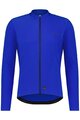 SHIMANO Kolesarski dres z dolgimi rokavi poletni - ELEMENT LONG - modra