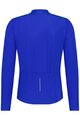 SHIMANO Kolesarski dres z dolgimi rokavi poletni - ELEMENT LONG - modra