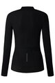 SHIMANO Kolesarski dres z dolgimi rokavi zimski - ELEMENT LONG - črna