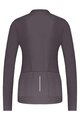 SHIMANO Kolesarski dres z dolgimi rokavi zimski - ELEMENT LONG - vijolična