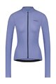 SHIMANO Kolesarski dres z dolgimi rokavi zimski - ELEMENT LONG - vijolična