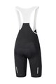 SHIMANO Kolesarske kratke hlače z naramnicami - KODAMA - črna