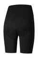SHIMANO Kolesarske kratke hlače brez naramnic - INIZIO - črna