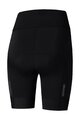 SHIMANO Kolesarske kratke hlače brez naramnic - SUMIRE - črna