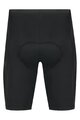 SHIMANO Kolesarske kratke hlače brez naramnic - INIZIO - črna
