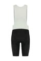 SHIMANO Kolesarske kratke hlače z naramnicami - INIZIO - črna