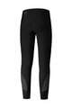 SHIMANO Kolesarske dolge hlače brez naramnic - VERTEX - črna